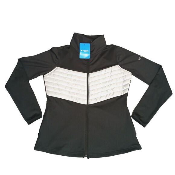 Columbia Jackets & Blazers - Columbia Golf Womens Omni Wick In The Elemenst Jacket Black & Grey Size M NEW